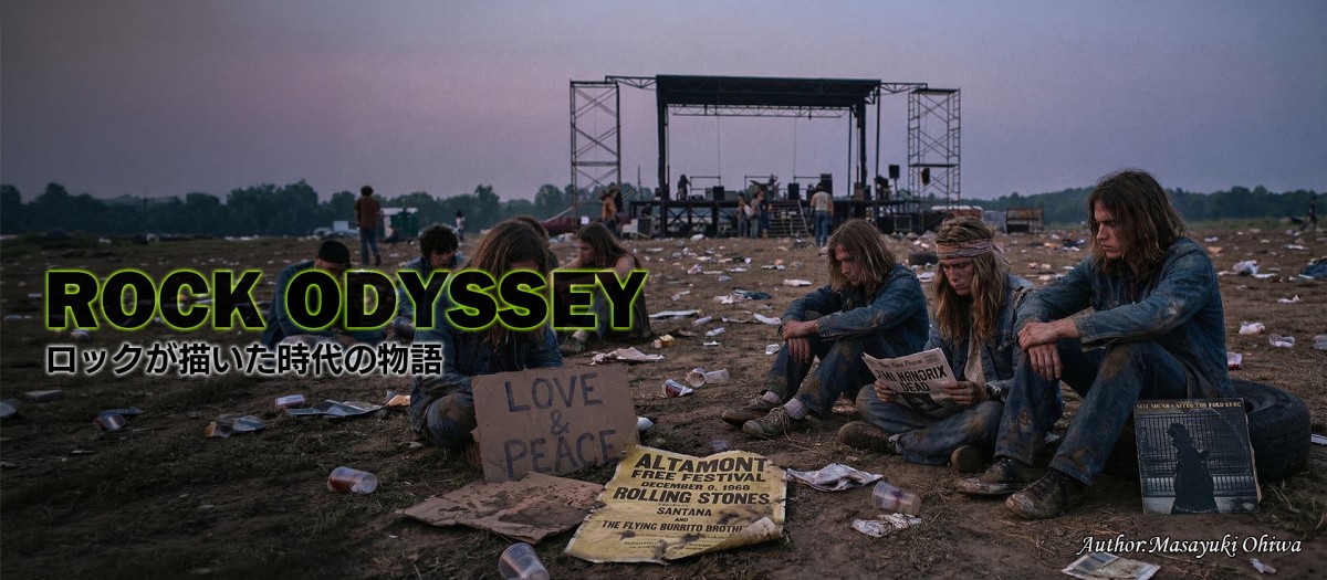 第27回 夢の終焉 オルタモントの悲劇、ロックスターの死 (1969‐70年)